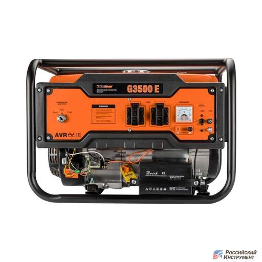 Изображение для Бензиновый генератор Foxweld STANDART G3500 E (3.5 кВт, электростартер)