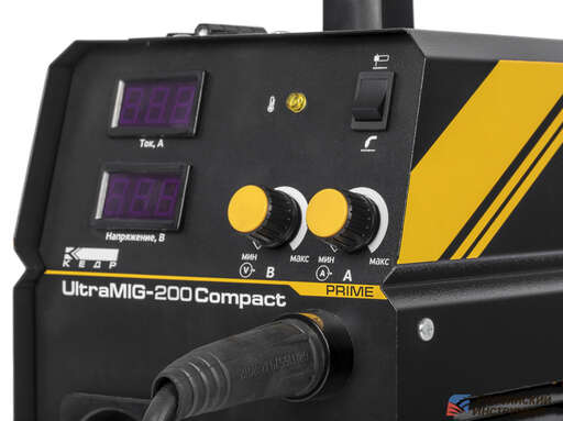 Изображение для Сварочный полуавтомат КЕДР UltraMIG-200 Compact (MMA, MIG/MAG)