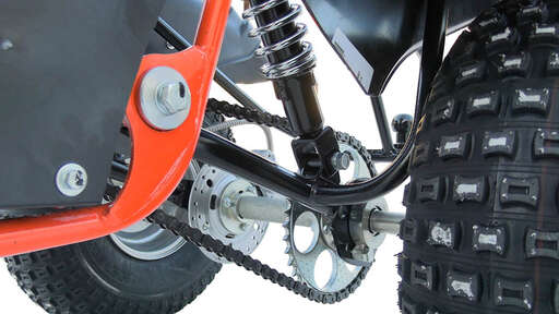 Изображение для Трицикл ТРИТОН 2, САФАРИ-3LЕ-8+ ( 8 лс (KP230), длинное седло, сзади два амортизатора Урал)