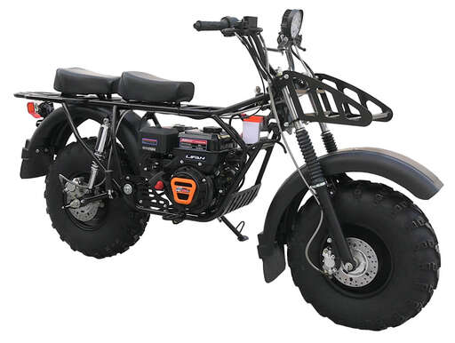 Изображение для Мотоцикл внедорожный СКАУТ-2F PLUS-8Е+ (8 лс, электро и кикстартер, фара, мотоциклетная вилка, задняя подвеска, двухместное седло, два тормоза)