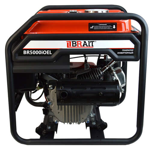 Изображение для Генератор бензиновый инверторный Brait BR5000iOEL (3.8 кВт, электростартер)
