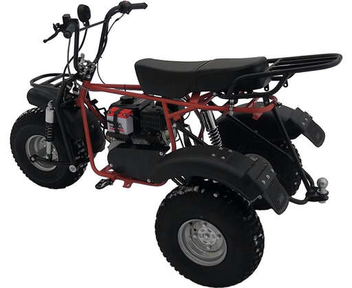 Изображение для Трицикл ТРИТОН 2, САФАРИ-3LЕ-8+ ( 8 лс (KP230), длинное седло, сзади два амортизатора Урал)