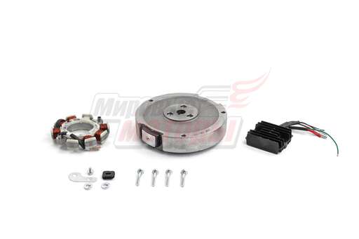 Изображение для Комплект электрооборудования для базовых двигателей 173F,177F для установки катушки 7А (маховик, катушка, регулятор напряжения)