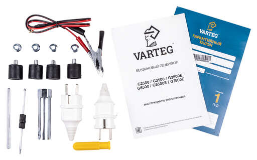 Изображение для Бензиновый генератор VARTEG G3500 (3.5 кВт)