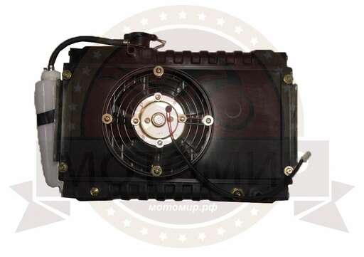 Изображение для Радиатор охлаждения Lifan 250 см3 в сборе с ВЕНТИЛЯТОРОМ трицикл (300*430*50)