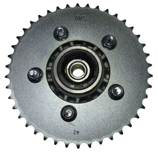 Изображение для Звезда 42 зуб. (428) цепи, задняя NITRO200  XY200-9 в сборе с основанием  54270123 (НАБОР)