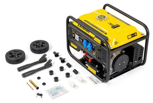 Изображение для Бензиновый генератор CHAMPION GG3200EW (3.5 лс, электростартер)