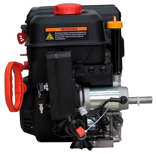 Изображение для Двигатель Loncin G250FDS 5А (8 лс, 19.05 мм, электростартер, катушка освещения 5А, спец для снегоуборщиков)