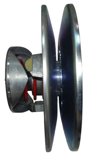 Изображение для Вариатор TAV2 40, на вал 19, в комплекте 2 шкива, КЛИНОВОЙ (вариатор-19.05мм, ведомый диск -19.05мм)