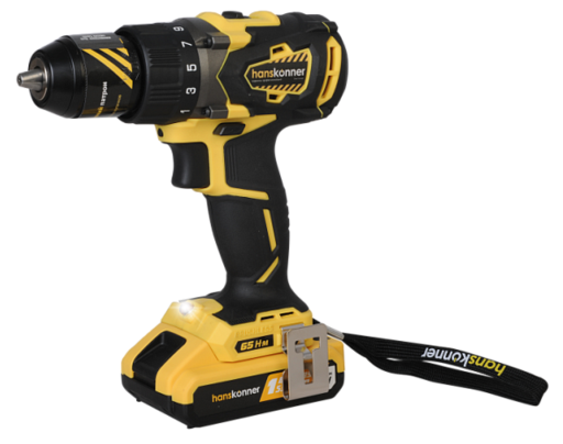 Изображение для Аккумуляторный шуруповерт Hanskonner HCD1865BL Unibattery