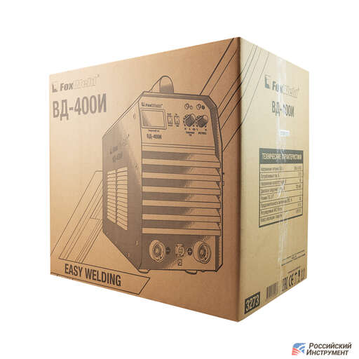 Изображение для Сварочный инверторный аппарат Foxweld ВД-400И (MMA/TIG LIFT)
