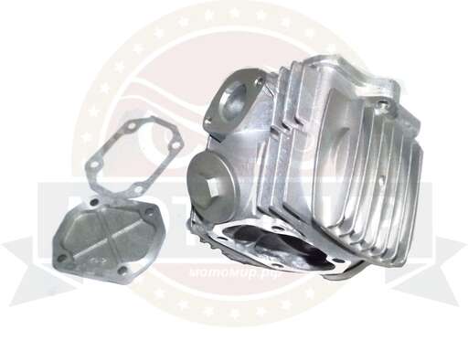 Изображение для Головка цилиндра "Альфа, Zodiak" в сборе 50 мм (100 см3) (клапана, распр., коромысло и т.д.) (ГБЦ)