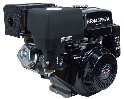 Изображение для Двигатель бензиновый Brait BR445PE7A (17 лс, электростартер, катушка 7А, 25 мм)
