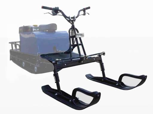 Изображение для Лыжный модуль М-6 для мотобуксировщика Дельта (РЫЧАЖНАЯ ПОДВЕСКА). Применение на мотобуксировщиках Сигма.