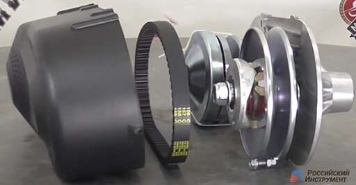 Изображение для Вариатор TAV2 30 полуклиновой (вал 19.05 мм, цепь #35 (стандарт ANSI,цепь 2ПВ-9,525 (Прибалтика/Киров), звезда 12, комплект)