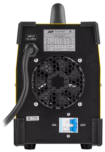 Изображение для Сварочный инверторный аппарат ПТК RILON ARC 250 C (НАКС)