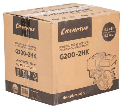 Изображение для Двигатель CHAMPION (6.5 лс, 19.05 мм)