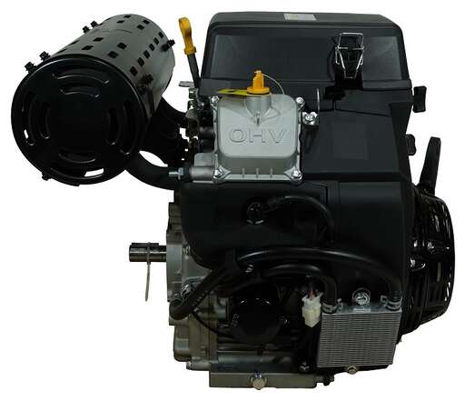 Изображение для Двигатель Loncin LC2V80FD 20А (30 лс,  ручной стартер, электростартер, катушка освещения 20А, 25 мм, H type)