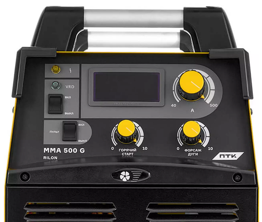 Изображение для Сварочный инверторный аппарат ПТК RILON MMA 500 G