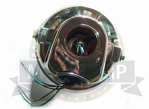 Изображение для Фара Zodiak, Альфа круглая (хром)