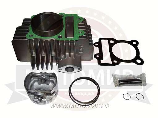 Изображение для Цилиндр в сборе 1P60FMJ __мм (цилиндр+поршень+палец+кольца) (Е1-1,Е6-2,3,4,5) (НАБОР)