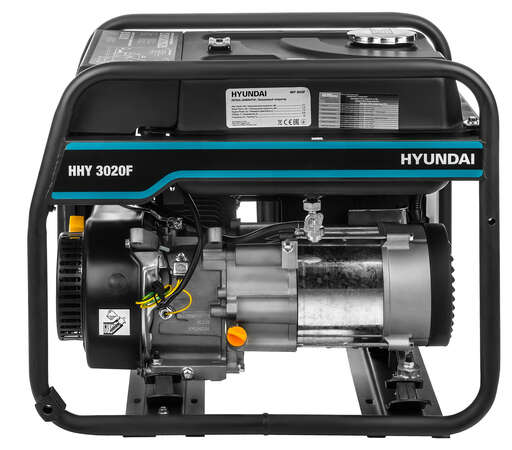 Изображение для Бензиновый генератор HYUNDAI HHY 3020FE (3.1 кВт, электростартер)