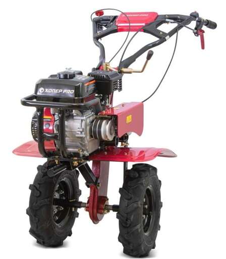 Изображение для Мотоблок ХОПЕР 900-3PRO-2 NEW (7 лсколеса 4x10ск.3 впер./1назад, двойной дифференциал, пониженная передача