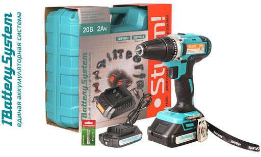Изображение для Аккумуляторный шуруповерт Sturm! CD3620 1BatterySystem