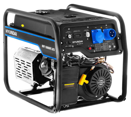 Изображение для Бензиновый генератор HYUNDAI HHY 10000FE ATS с автозапуском (8 кВт, электростартер, автозапуск)