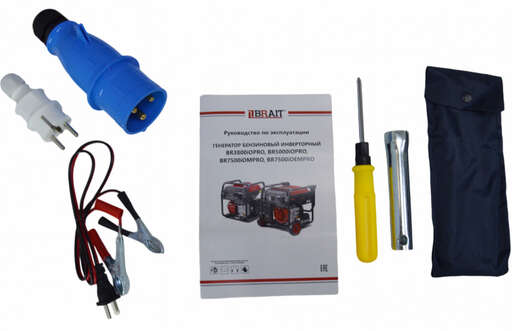 Изображение для Генератор бензиновый инверторный Brait BR7500iOMPRO (5.5кВт)