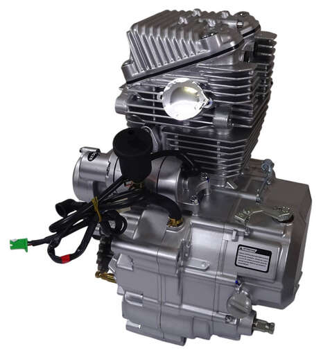 Изображение для Двигатель 4т. 250 см3 172FMМ-6 Zongshen CB250-RL (4 клап.) 5МКПП, эл.+кик старт, баланс.вал
