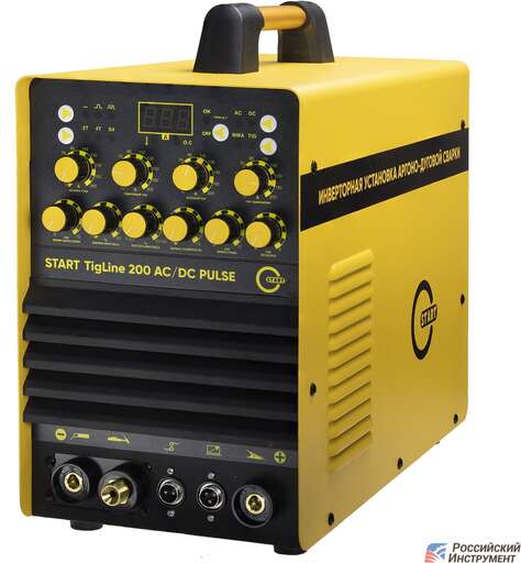 Изображение для Аппарат аргоннодуговой сварки START TigLine 200 AC/DC PULSE (MMA/TIG) 3ST202AP