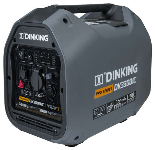 Изображение для Генератор бензиновый инверторный Dinking DK3300iC (3.3 кВт)