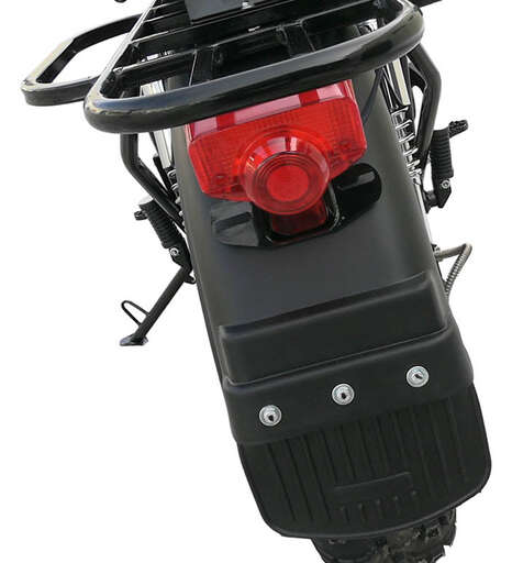 Изображение для Мотоцикл внедорожный СКАУТ-2F PLUS-9Е (KP230PRO), МОТОЦИКЛЕТНАЯ ВИЛКА и задняя подвеска, + 2 торм.