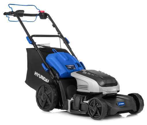 Изображение для Аккумуляторная самоходная газонокосилка Hyundai LA 4047 (поставляется без аккумуляторных батарей и зарядного устройства)