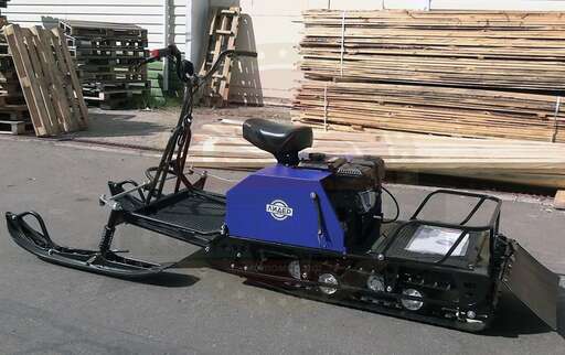 Изображение для Мотобуксировщик компактный Лидер-Сигма-2 (Lifan 8 лс, фара)