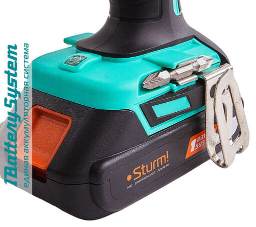 Изображение для Аккумуляторный шуруповерт Sturm! CD3620T 1BatterySystem
