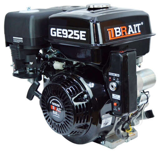 Изображение для Двигатель бензиновый Brait GE925E (9 лс, электростартер, 25 мм)