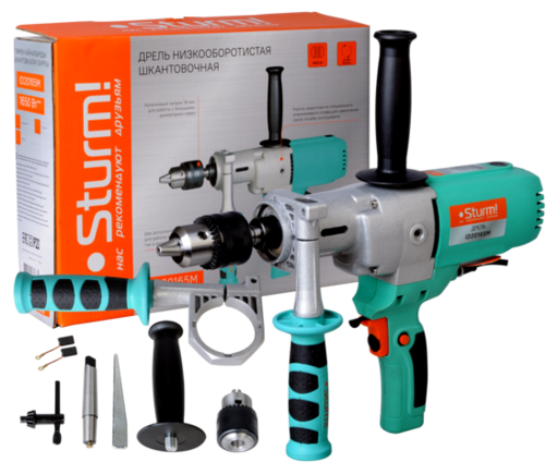 Изображение для Дрель низкооборотистая Sturm! ID20165M