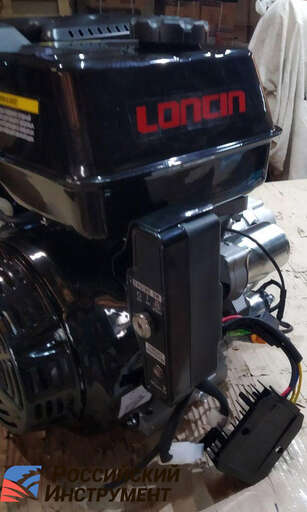 Изображение для Двигатель Loncin G420FD-B 18А (15 лс, электростартер, автоматическое сцепление, катушка освещения 18А)