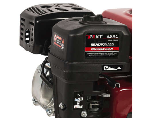 Изображение для Двигатель Brait BR202P20 PRO (6.5 лс, 20 мм)