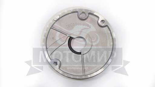 Изображение для Крышка коленвала 1Р39 Альфа "Zodiak" 100/110 левая маслоотделительная (круглая) №2 в сборе