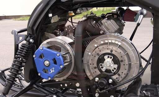 Изображение для Снегоход (машинокомплект) ЛИДЕР-АЛЬФА-3 (двигатель LIFAN KP460E 20 лс)