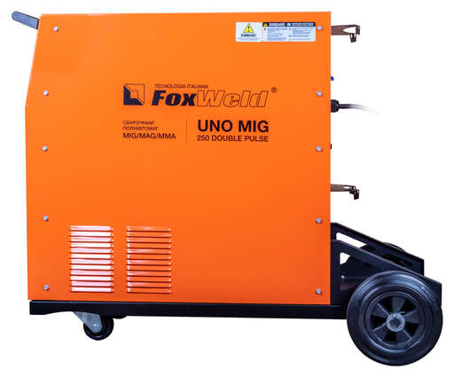 Изображение для Сварочный полуавтомат Foxweld UNO MIG 250 DOUBLE PULSE (MMA/MIG-MAG, Pulse, Double Pulse)