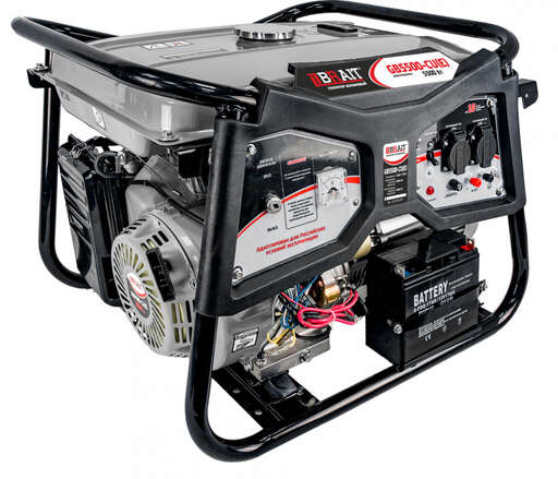 Изображение для Бензиновый генератор Brait GB-5500-CU(E) (5 кВт, электростартер)