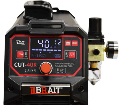 Изображение для Инвертор для воздушно-плазменной резки Brait CUT-40K (6.6 кВт, встроенный компрессор)