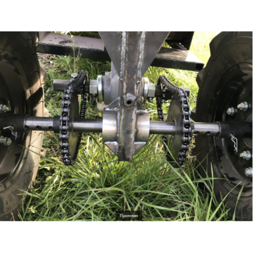 Изображение для Ходоуменьшитель бензинового китайского мотоблока (вал фрез S32, 9 лс) ПОЛНЫЙ КОМПЛЕКТ