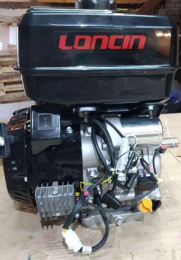 Изображение для Двигатель Loncin LC192FD 7A (20 лс, 25 мм, электростартер, катушка освещения 7А)