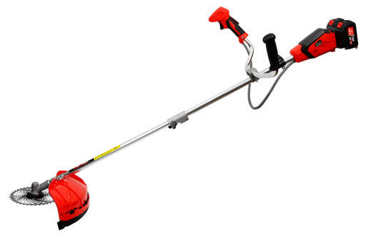 Изображение для Триммер аккумуляторный Brait BCBC40-4NMBL-1 (850Вт; 42В; 4Ач; велоруль,8000об/мин; диаметр реж. лески 2-2,4мм; в комп:2АКБx21В,З/У)