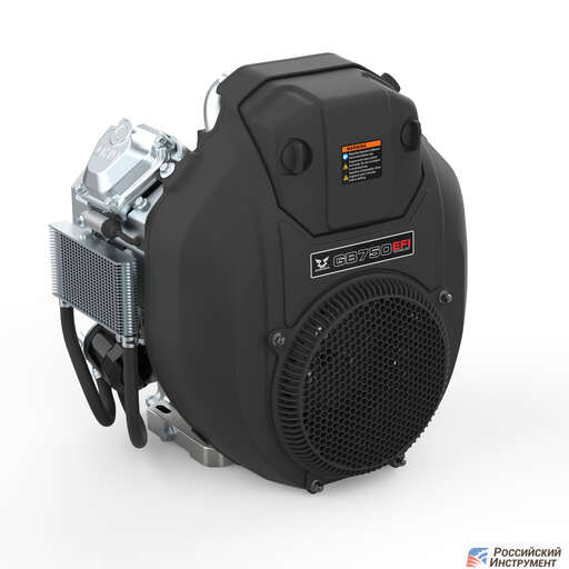 Изображение для Двигатель бензиновый Zongshen GB 750 EFI 20А (30 лс, Ø 36.5 мм, инжектор, электростартер, инжектор, катушка 20А)